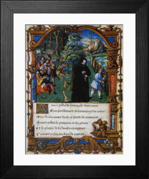 Framed Print : Marguerite de Navarre (1492-1549). Queen consort of Navarre Framed Print : Marguerite de Navarre (1492-1549). Queen consort of Navarre