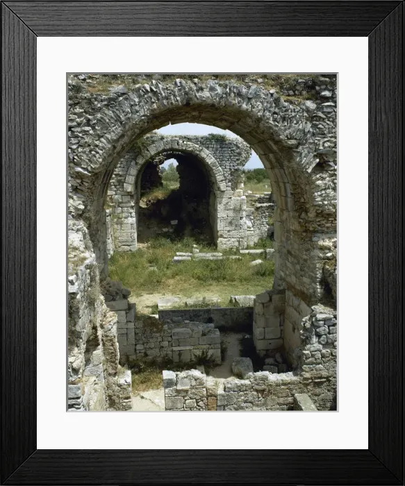 Framed Print : Turkey. Miletus. Ruins of Faustina Baths. Roman period. 2nd Framed Print : Turkey. Miletus. Ruins of Faustina Baths. Roman period. 2nd
