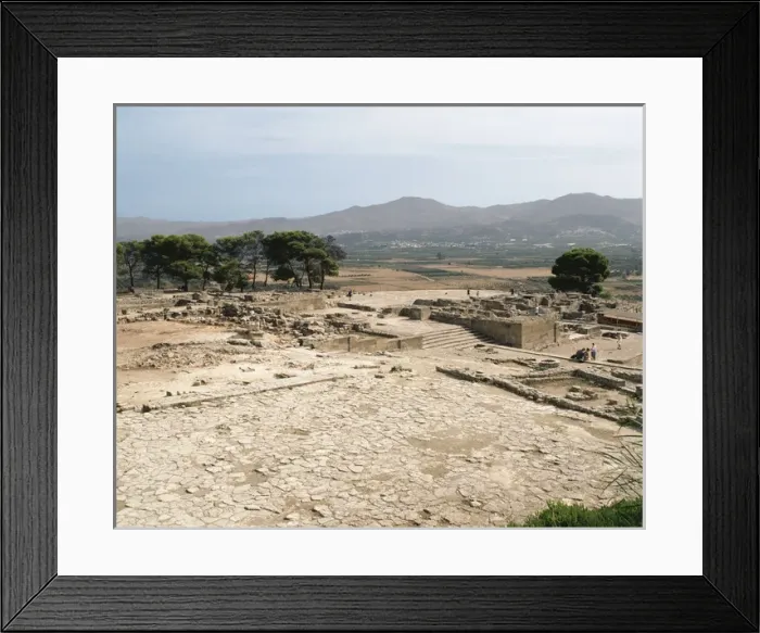 Framed Print : Crete. Palace of Paistos. Ruins Framed Print : Crete. Palace of Paistos. Ruins