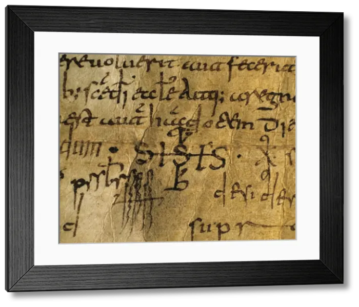 Framed Print : Act of Consecration of the Carolingian Cathedral La Seu d Ur Framed Print : Act of Consecration of the Carolingian Cathedral La Seu d Ur