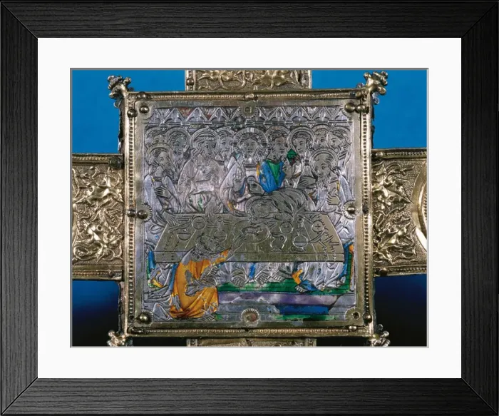 Framed Print : Processional cross of St Eulalia by Francesc Vilardell. 138 Framed Print : Processional cross of St Eulalia by Francesc Vilardell. 138