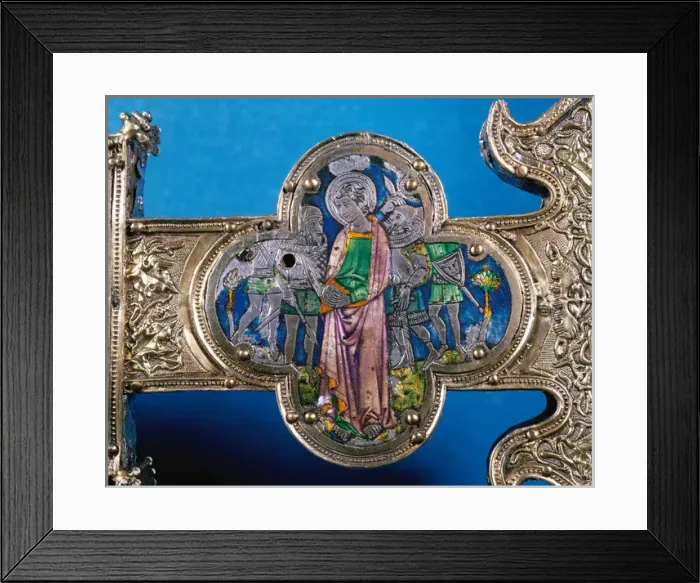 Framed Print : Processional cross of St Eulalia by Francesc Vilardell. 138 Framed Print : Processional cross of St Eulalia by Francesc Vilardell. 138