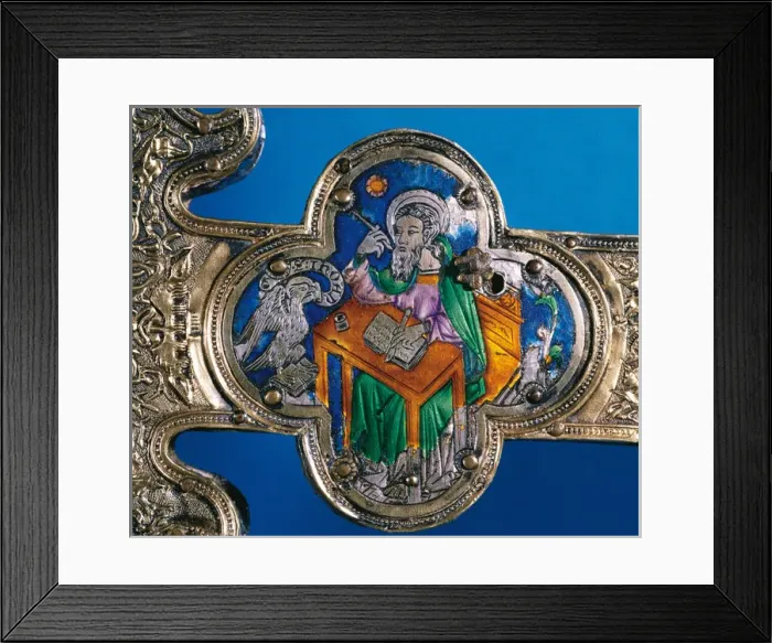 Framed Print : Processional cross of St Eulalia by Francesc Vilardell. 138 Framed Print : Processional cross of St Eulalia by Francesc Vilardell. 138