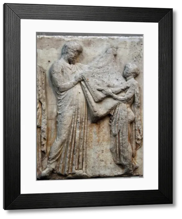 Framed Print : Parthenon. East side. 447-432BC. Greek Classical period. Fri Framed Print : Parthenon. East side. 447-432BC. Greek Classical period. Fri