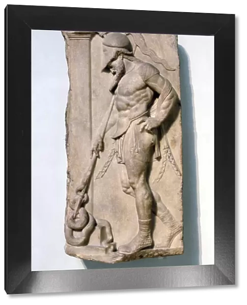 Greek warrior. Hellenistic. 1st century BC. From Rhodes. Bri