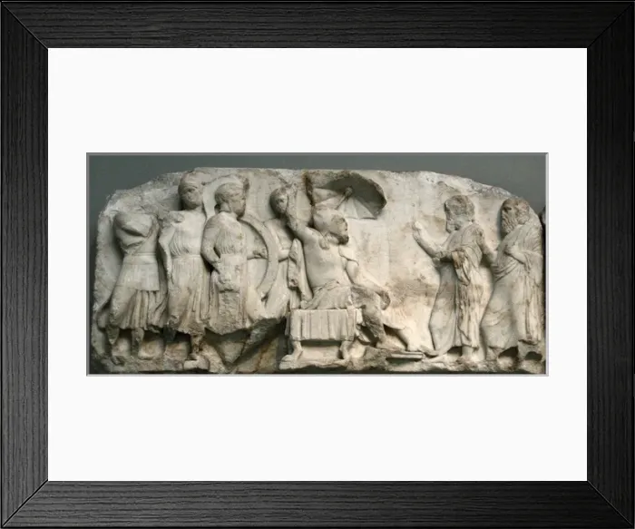 Framed Print : Nereid Monument. Classical period Lycia. Turkey. Arbinas Framed Print : Nereid Monument. Classical period Lycia. Turkey. Arbinas
