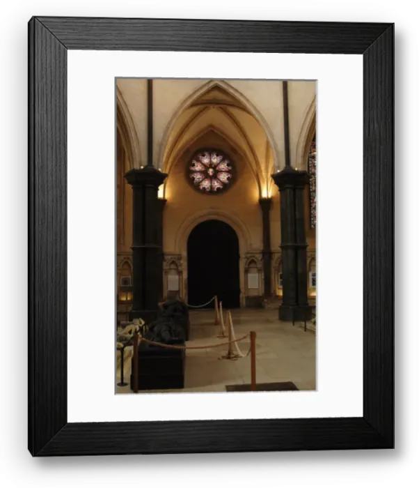 Framed Print : England. London. Temple Church. 12th C. Inside. United Kingd Framed Print : England. London. Temple Church. 12th C. Inside. United Kingd