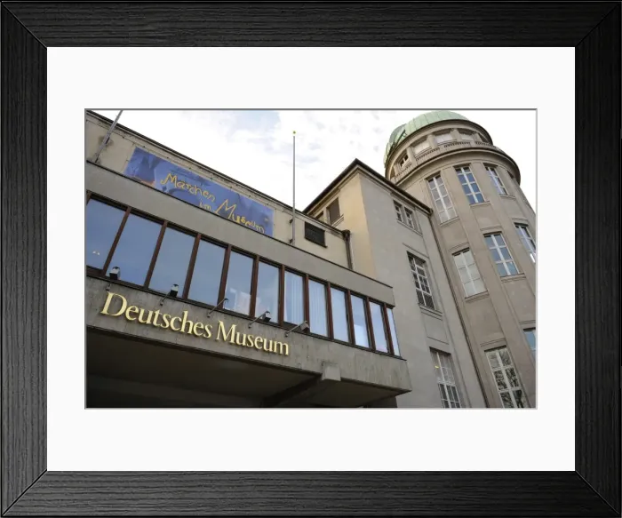 Framed Print : Germany. Munich. Deutsches Museum. Exterior. Facade Framed Print : Germany. Munich. Deutsches Museum. Exterior. Facade