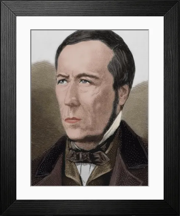 Framed Print : Alexandre Herculano (1810-1877). Portuguesw writer. Portrait Framed Print : Alexandre Herculano (1810-1877). Portuguesw writer. Portrait