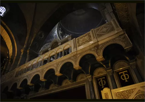 Israel. Jerusalem. Basilica of the Holy Sepulchre. Interior
