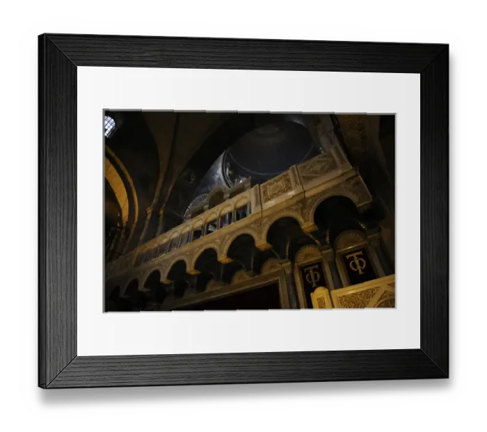 Framed Print : Israel. Jerusalem. Basilica of the Holy Sepulchre. Interior Framed Print : Israel. Jerusalem. Basilica of the Holy Sepulchre. Interior