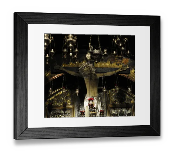 Framed Print : Israel. Jerusalem. Church of the Holy Sepulchre. Golgotha al Framed Print : Israel. Jerusalem. Church of the Holy Sepulchre. Golgotha al
