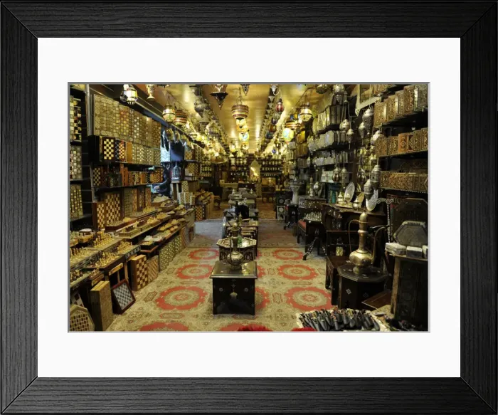 Framed Print : Israel. Jerusalem. Interior of a shop Framed Print : Israel. Jerusalem. Interior of a shop