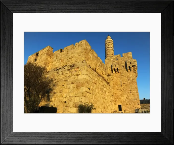 Framed Print : Israel. Jerusalem. Tower of David Framed Print : Israel. Jerusalem. Tower of David