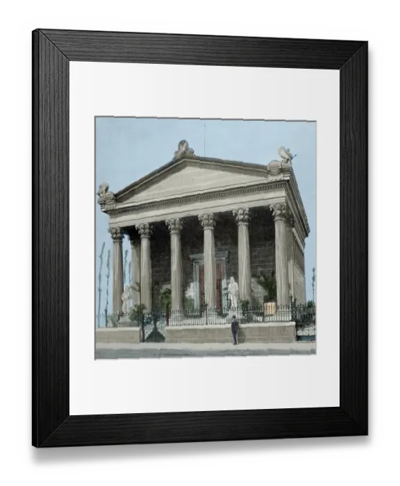 Framed Print : History. Barcelona. 19th century. Workshop Masriera. Exterio Framed Print : History. Barcelona. 19th century. Workshop Masriera. Exterio
