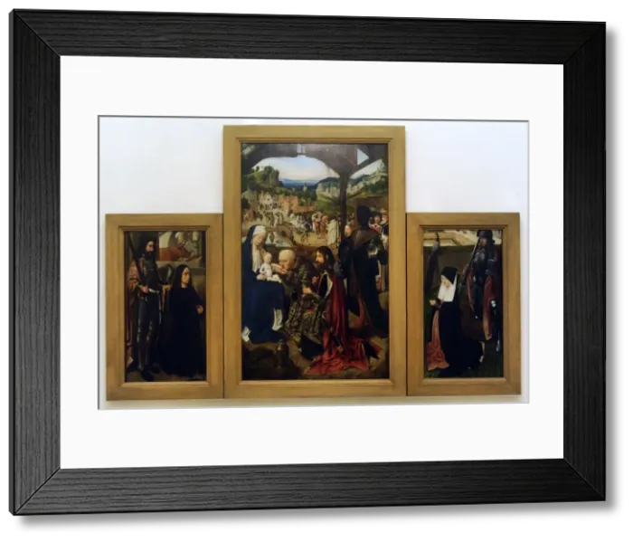 Framed Print : Geertgen tot Sint Jans (1460-1490). Early Netherlandish pain Framed Print : Geertgen tot Sint Jans (1460-1490). Early Netherlandish pain