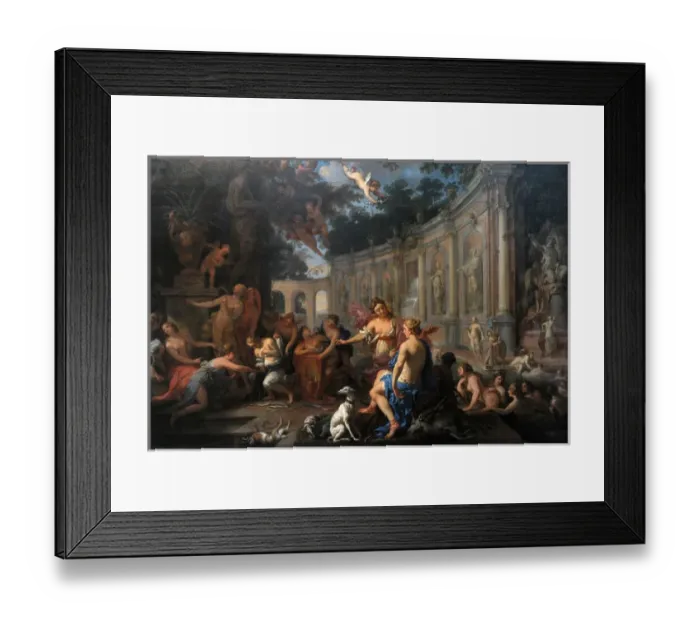 Framed Print : Diana and Callisto, 1676, by Johann Spillenberger (1628-1679 Framed Print : Diana and Callisto, 1676, by Johann Spillenberger (1628-1679