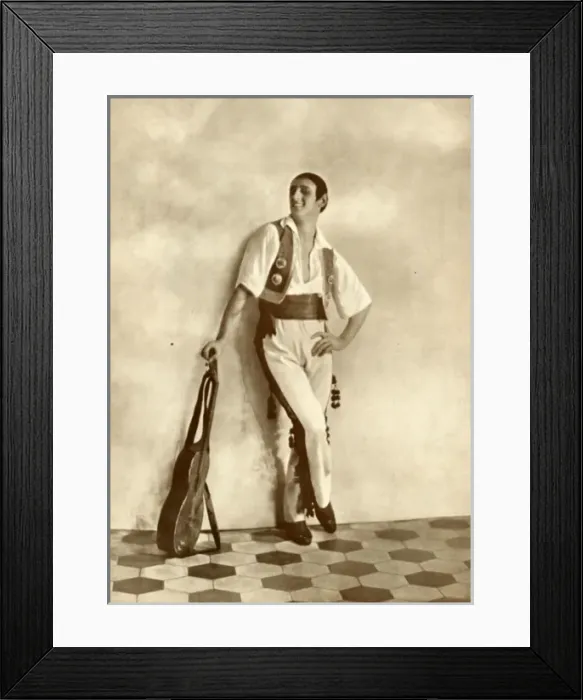 Framed Print : Laurent Novikoff, Russian ballet dancer Framed Print : Laurent Novikoff, Russian ballet dancer