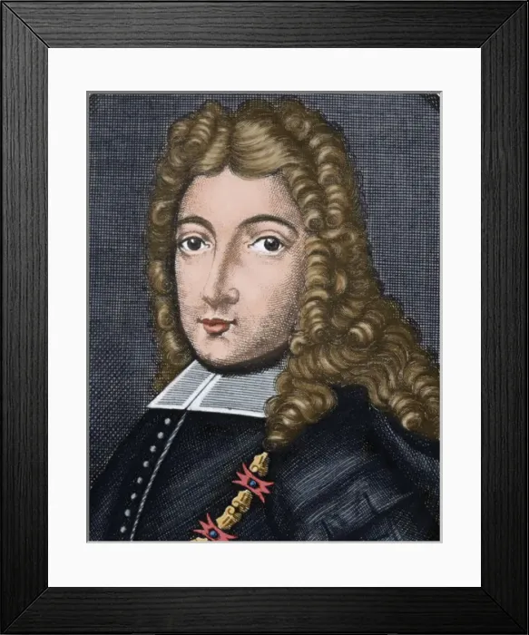 Framed Print : Philip V (1683-1746). King of Spain. Engraving. Colored Framed Print : Philip V (1683-1746). King of Spain. Engraving. Colored