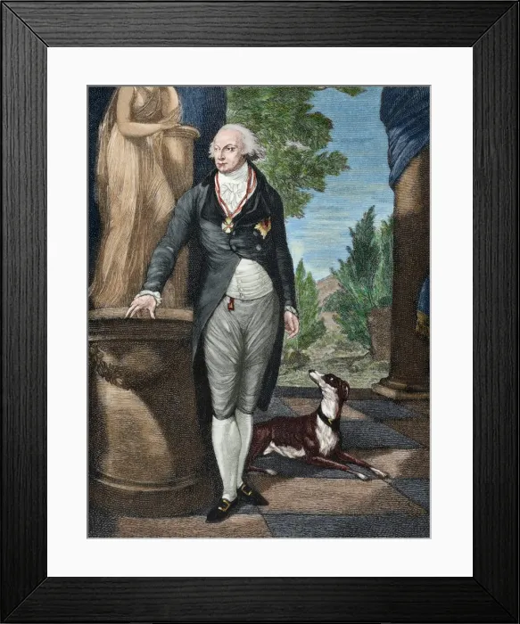 Framed Print : Karl August von Hardenberg (1750-1822). Prussian statesman a Framed Print : Karl August von Hardenberg (1750-1822). Prussian statesman a