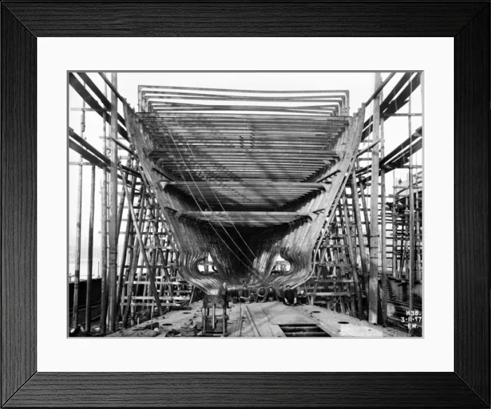 Framed Print : Harland & Wolff Collection - National Museums NI Framed Print : Harland & Wolff Collection - National Museums NI