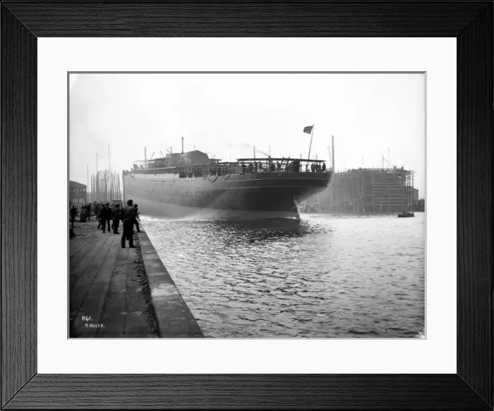 Framed Print : Harland & Wolff Collection - National Museums NI Framed Print : Harland & Wolff Collection - National Museums NI