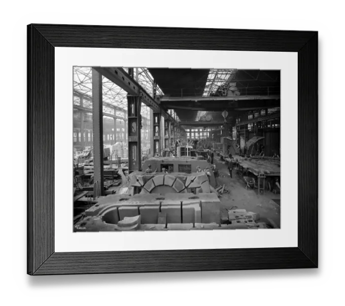 Framed Print : Harland & Wolff Collection - National Museums NI Framed Print : Harland & Wolff Collection - National Museums NI