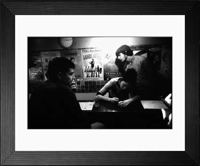 Framed Print : Interior of Paris cafe, France Framed Print : Interior of Paris cafe, France