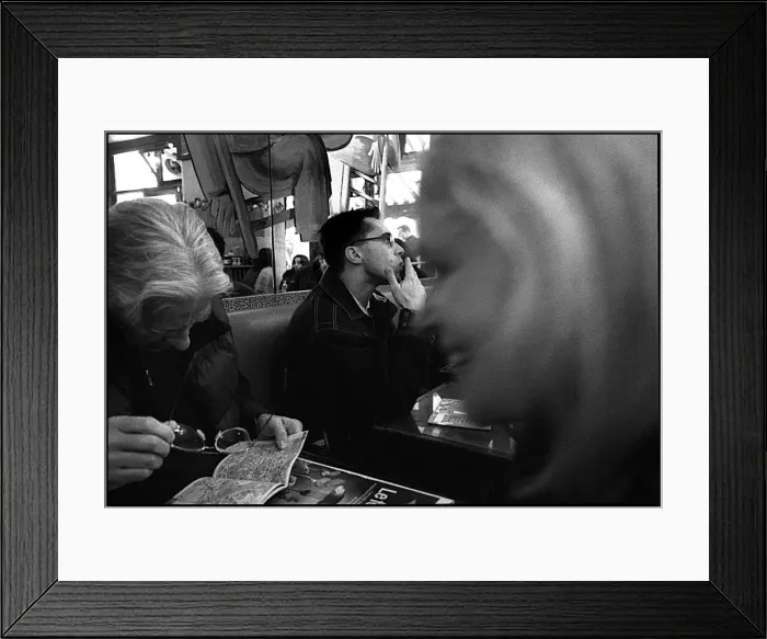 Framed Print : Interior, Paris cafe. France Framed Print : Interior, Paris cafe. France