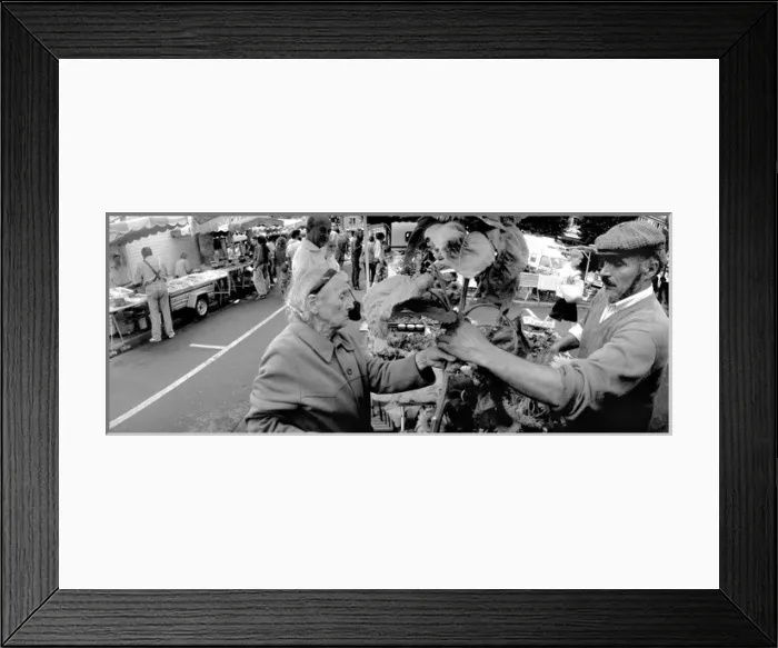 Framed Print : Market in Caen, France Framed Print : Market in Caen, France