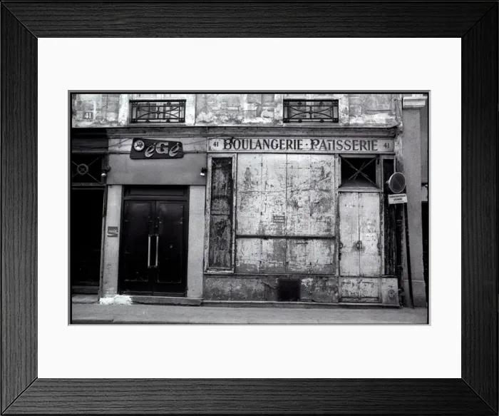 Framed Print : Old shopfront. Paris, France Framed Print : Old shopfront. Paris, France