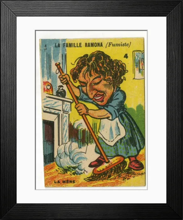 Framed Print : French Happy Families - Chimney Sweep Framed Print : French Happy Families - Chimney Sweep