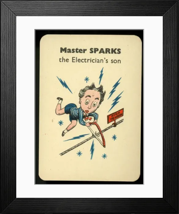 Framed Print : Gibbs Happy Families - Master Sparks Framed Print : Gibbs Happy Families - Master Sparks