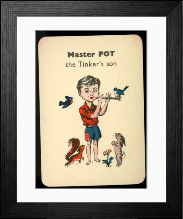 Framed Print : Gibbs Happy Families - Master Pot Framed Print : Gibbs Happy Families - Master Pot