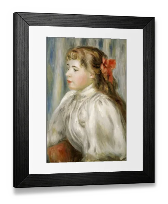 Framed Print : ART XIX century. FRANCE. RENOIR, Pierre-Auguste (Limoges, 18 Framed Print : ART XIX century. FRANCE. RENOIR, Pierre-Auguste (Limoges, 18