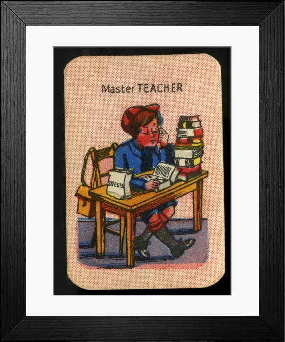 Framed Print : Happy Families - Master Teacher Framed Print : Happy Families - Master Teacher