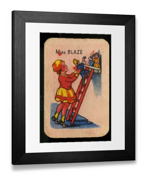 Framed Print : Happy Families - Miss Blaze Framed Print : Happy Families - Miss Blaze