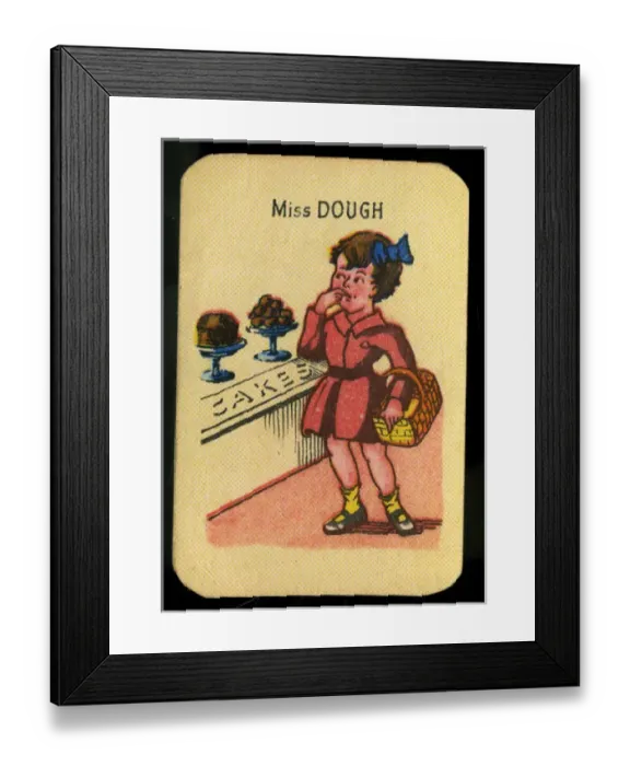 Framed Print : Happy Families - Miss Dough Framed Print : Happy Families - Miss Dough
