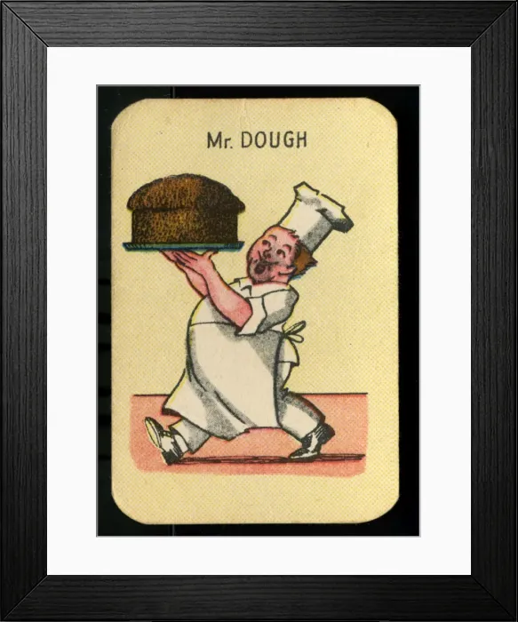 Framed Print : Happy Families - Mr Dough Framed Print : Happy Families - Mr Dough