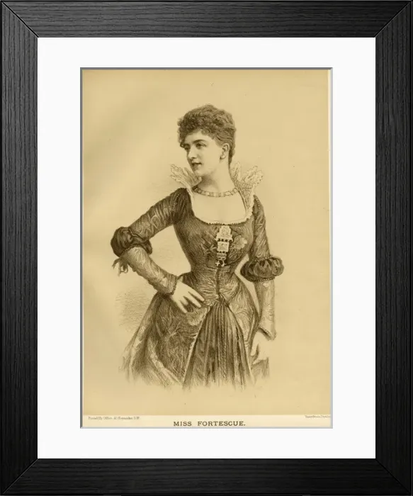 Framed Print : May Fortescue, actress Framed Print : May Fortescue, actress