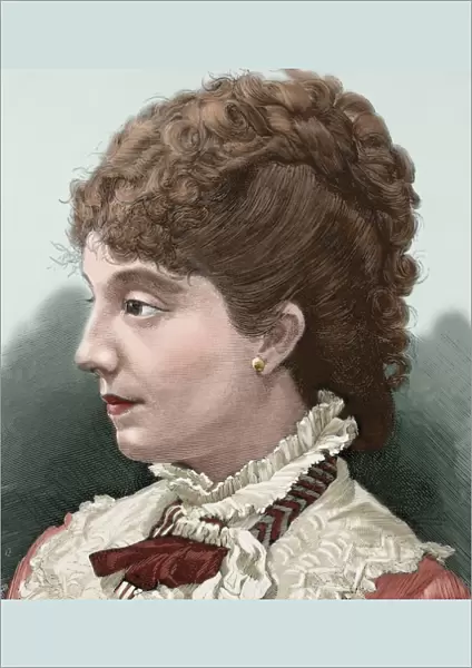 Maria del Pilar de Borbon y Borbon (1861-1879). Infanta of S