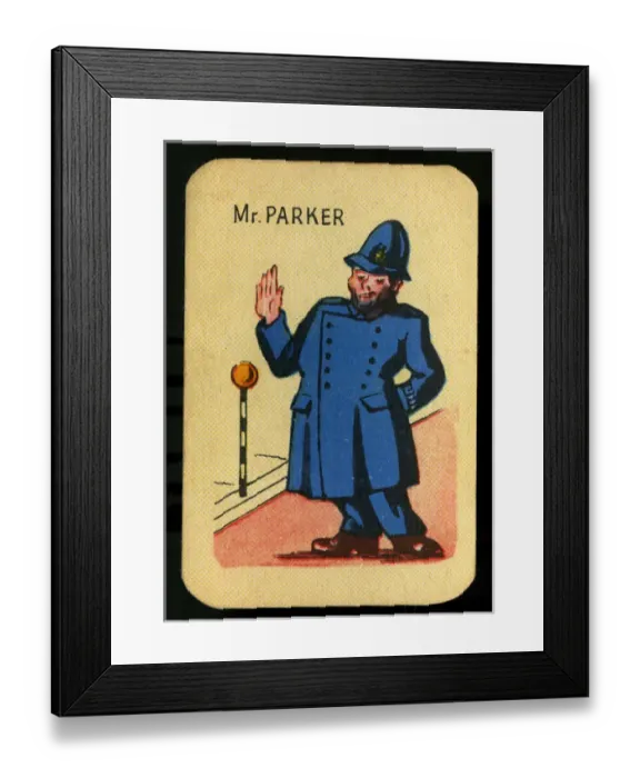 Framed Print : Happy Families - Mr Parker Framed Print : Happy Families - Mr Parker