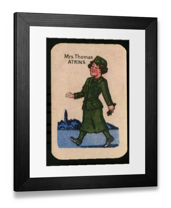 Framed Print : Happy Families - Mrs Thomas Atkins Framed Print : Happy Families - Mrs Thomas Atkins