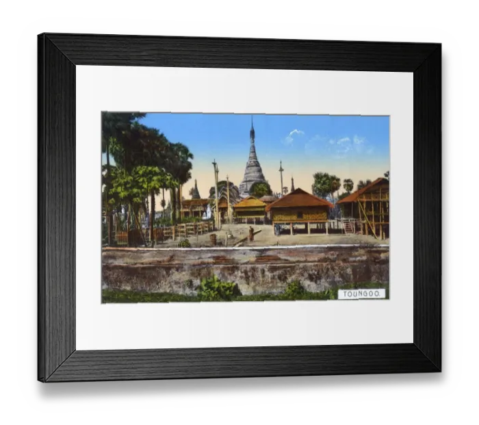 Framed Print : Taungoo (Toungoo) - a city in the Bago Region, Myanmar Framed Print : Taungoo (Toungoo) - a city in the Bago Region, Myanmar