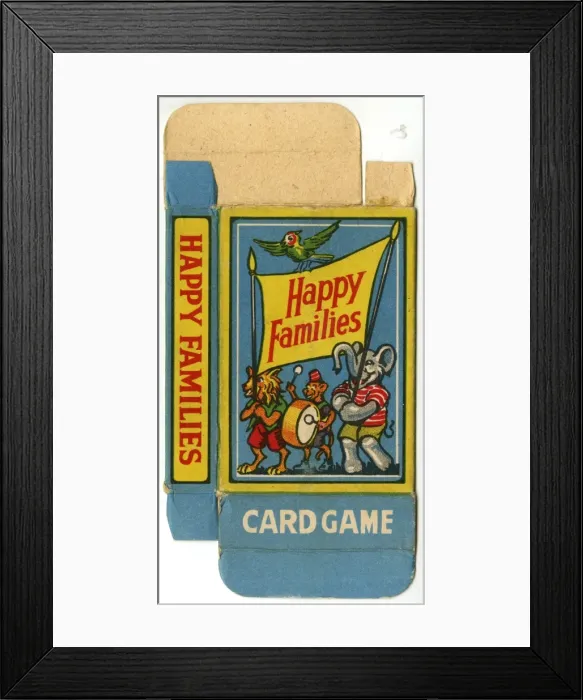 Framed Print : Happy Families Animals - pack front Framed Print : Happy Families Animals - pack front
