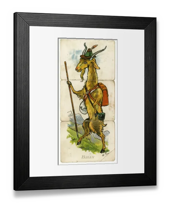 Framed Print : Misfitz - Billy Framed Print : Misfitz - Billy