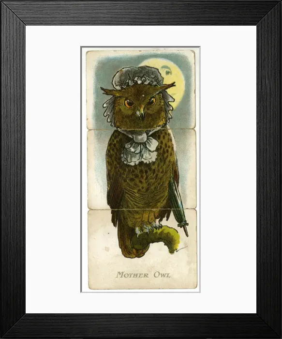 Framed Print : Misfitz - Mother Owl Framed Print : Misfitz - Mother Owl