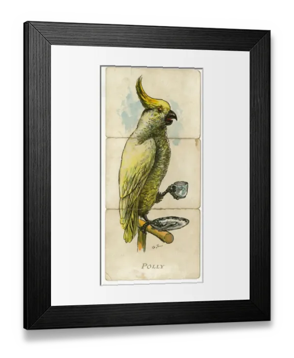 Framed Print : Misfitz - Polly Framed Print : Misfitz - Polly