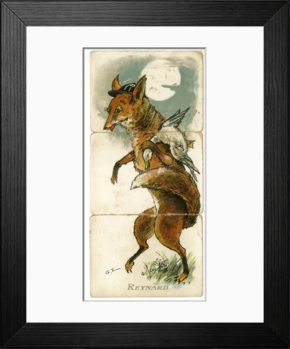 Framed Print : Misfitz - Reynard Framed Print : Misfitz - Reynard