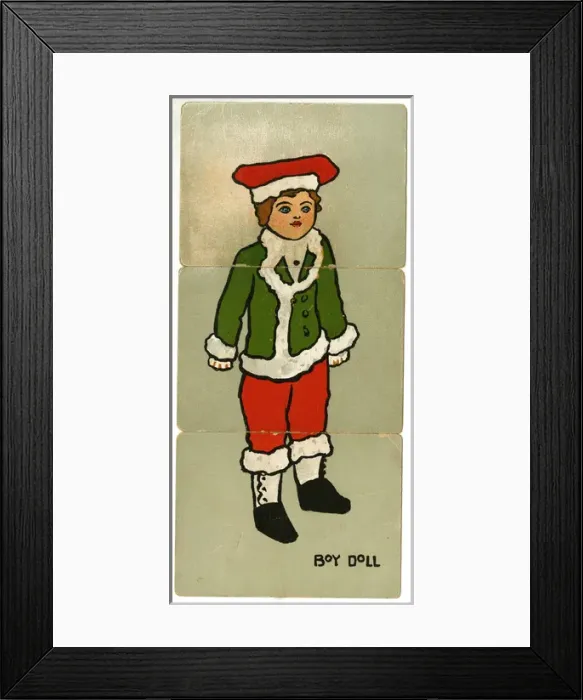 Framed Print : Misfitz Dolls - Boy Doll Framed Print : Misfitz Dolls - Boy Doll